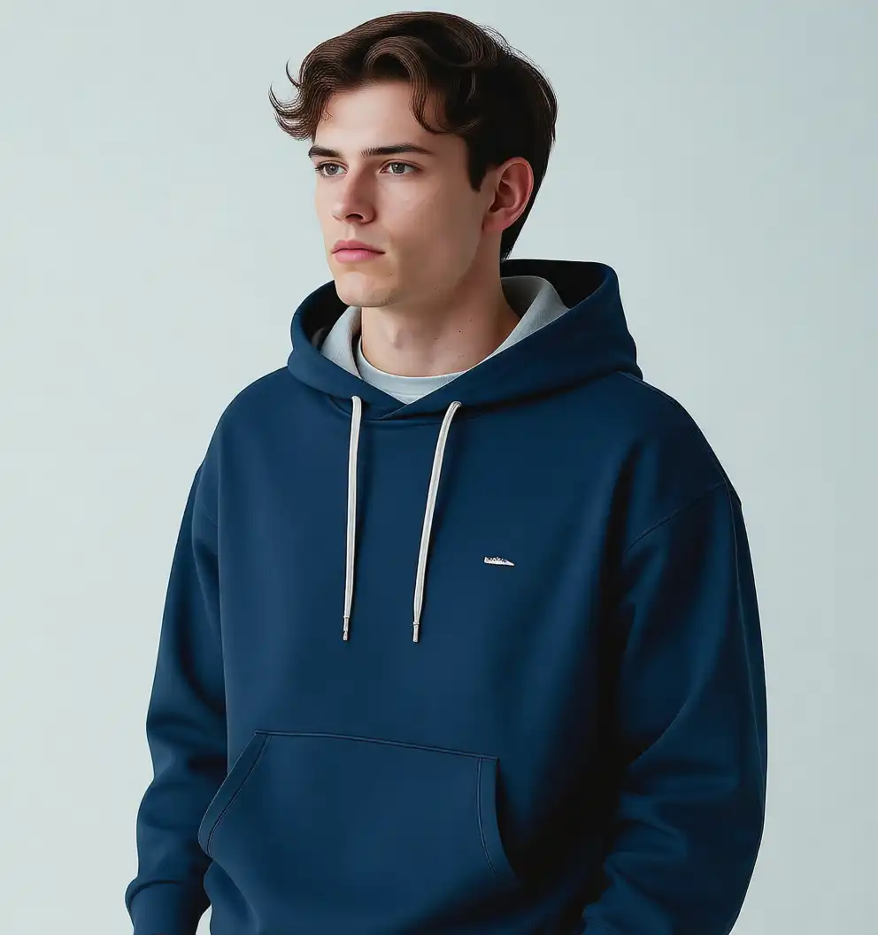 p2Midnight Blue Essential Hoodie