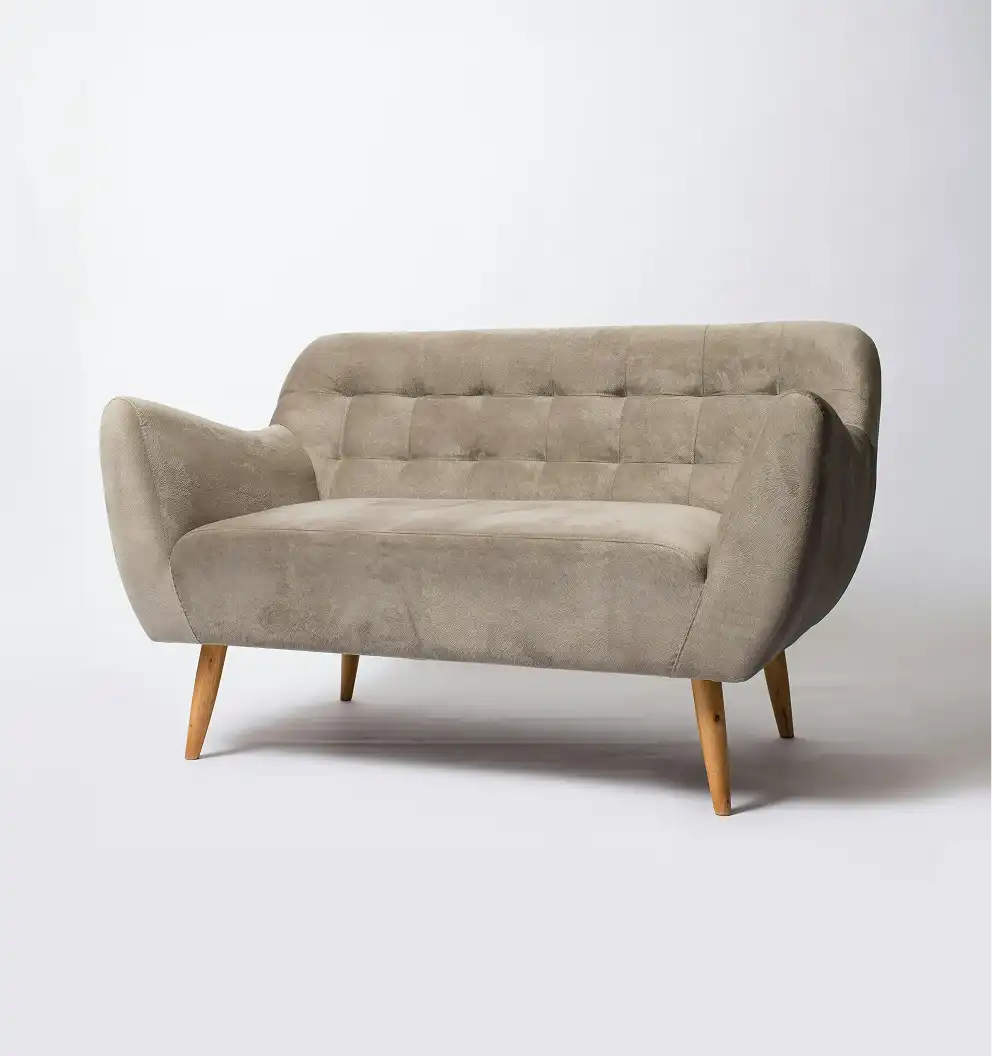 p2Nordic Comfort 2-Seater Fabric Sofa